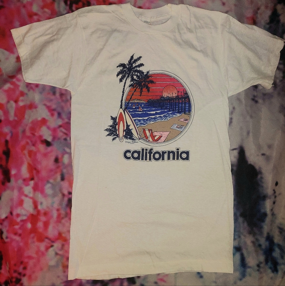 California Vintage Pier T-shirt